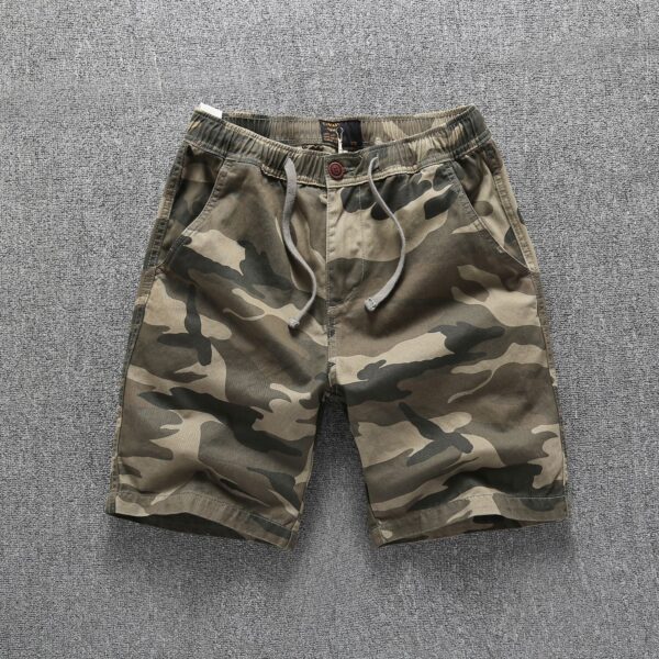 Straight Sports Leisure Five-point Workwear Cotton Short Pants - Image 2
