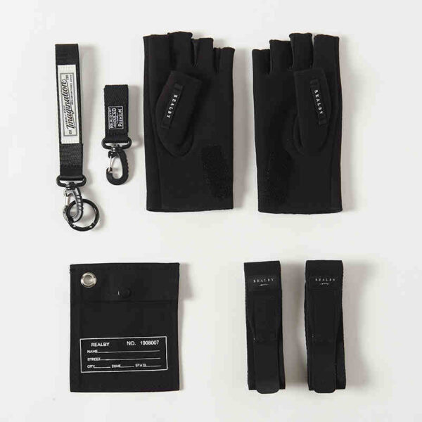 Sports Gloves Half Finger Men's Fitness Boxing Bandage Wristband Integrated - Image 2