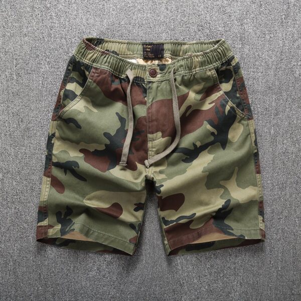 Straight Sports Leisure Five-point Workwear Cotton Short Pants - Image 3