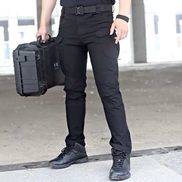Thin Stretch Comfortable Trousers Outdoor Tactics More Than Breathable Quick-drying Pants Pockets - Image 3
