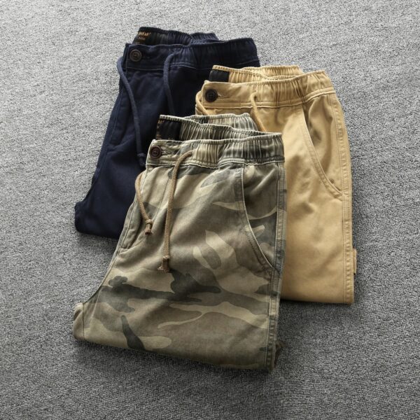 Straight Sports Leisure Five-point Workwear Cotton Short Pants - Image 9