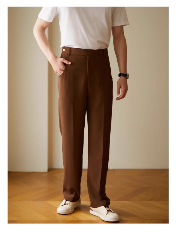 Straight Casual Long Pants Men's Thin - Image 10