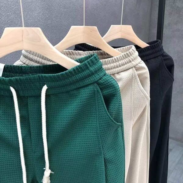 High-grade Elastic Waist Loose Casual Pants For Men - Image 2