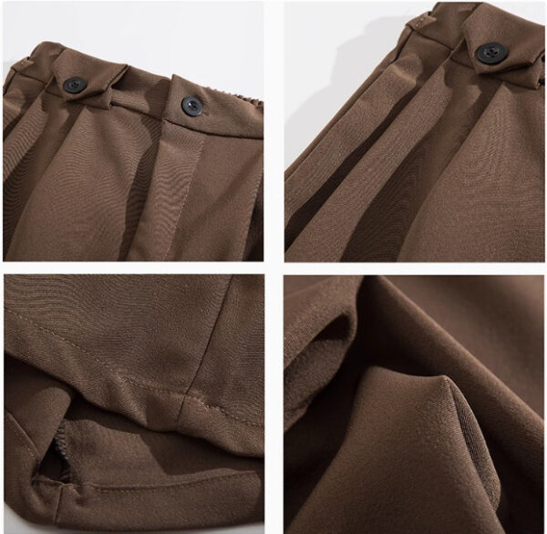 Japanese Retro Drape Trousers - Image 3