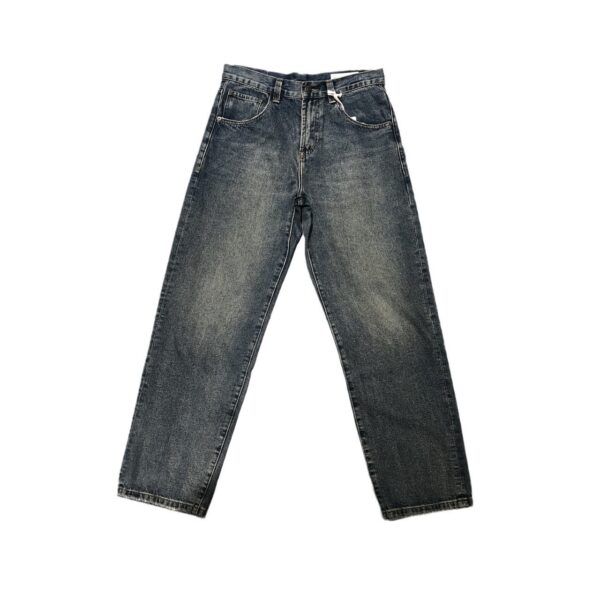 Jeans Men's Autumn New Baggy Straight Trousers Casual Long Pants - Image 3