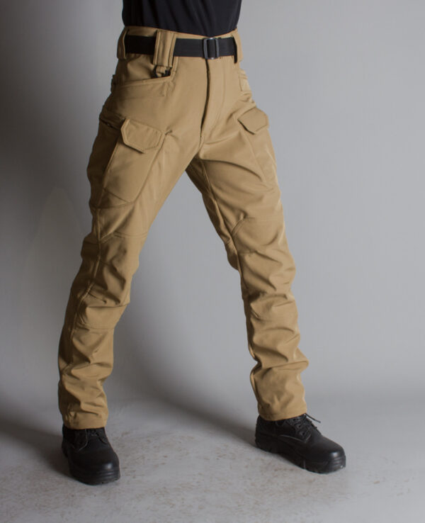 IX7 Shell Tactical Pants Men's Business Shirt Fleece Trousers - Image 4