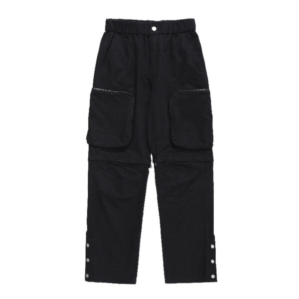 Straight Loose Casual National Fashion Large Pocket Men's Pants - Image 6