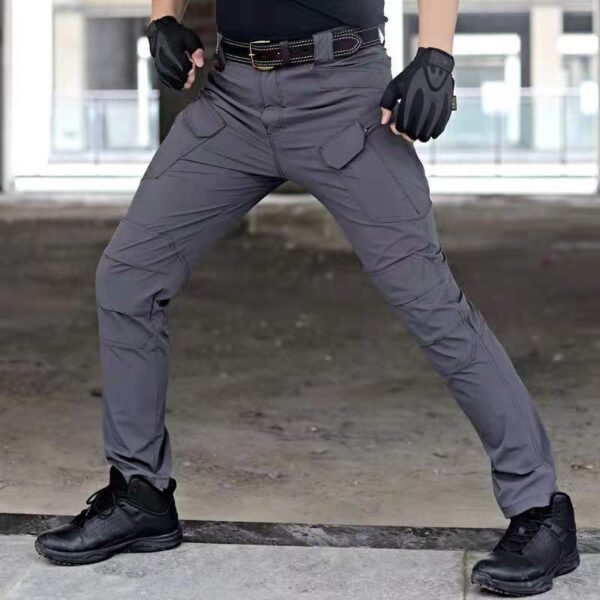 Thin Stretch Comfortable Trousers Outdoor Tactics More Than Breathable Quick-drying Pants Pockets - Image 7