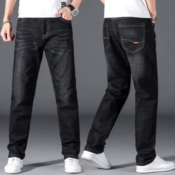 Summer Thin Jeans Men's Loose Straight - Image 3