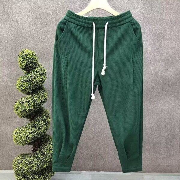 High-grade Elastic Waist Loose Casual Pants For Men - Image 7
