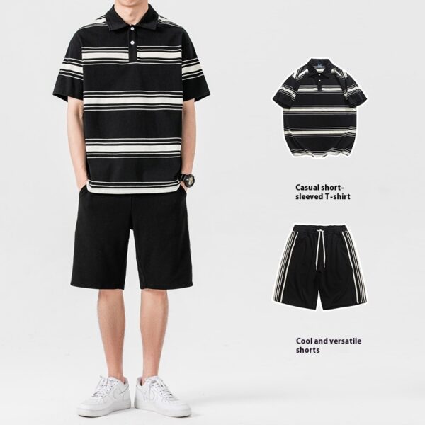 Summer Suit Short-sleeved Shorts Sports Two-piece Set - Image 7