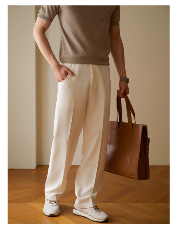 Straight Casual Long Pants Men's Thin - Image 6