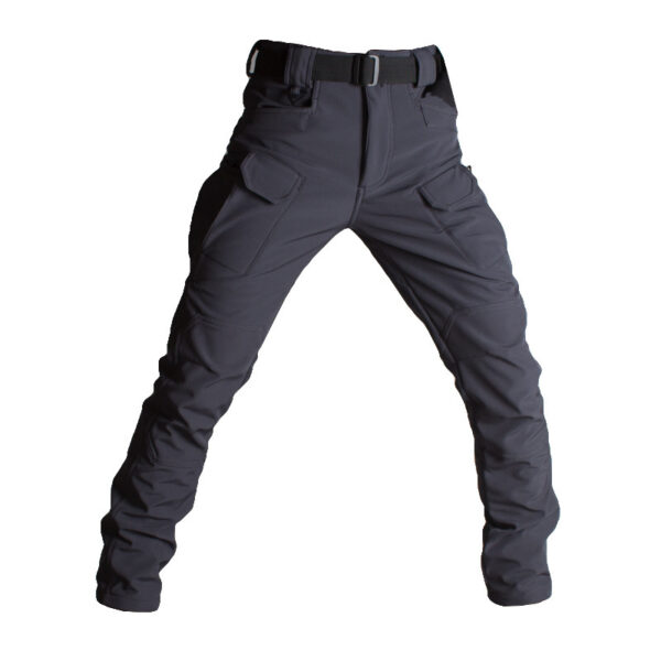 IX7 Shell Tactical Pants Men's Business Shirt Fleece Trousers - Image 3