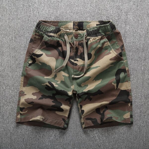 Straight Sports Leisure Five-point Workwear Cotton Short Pants - Image 4