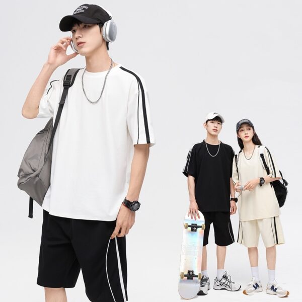 Fashion Sportswear Breathable Outdoor Daily Loose Two-piece Suit - Image 3