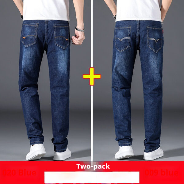 Summer Thin Jeans Men's Loose Straight - Image 4