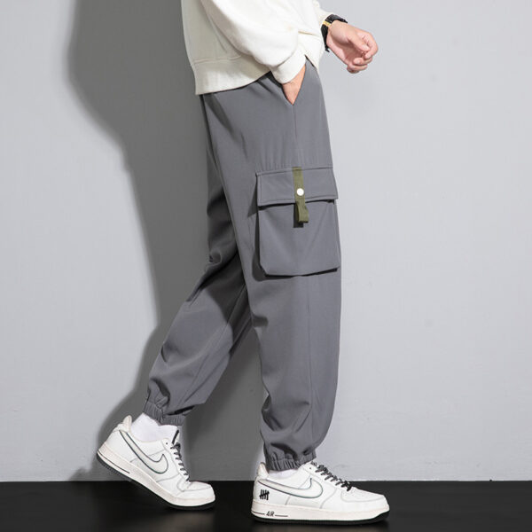 Plus Size Men's Workwear Bag Fall Loose Tappered - Image 5
