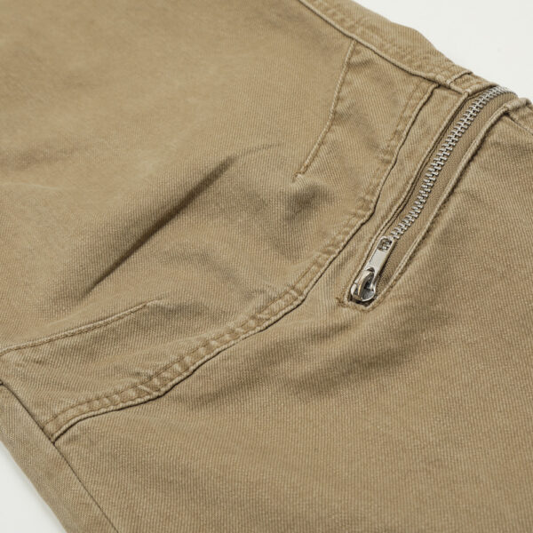 Cargo Jeans Men's Pocket Loose Zip Straight-leg Trousers - Image 3