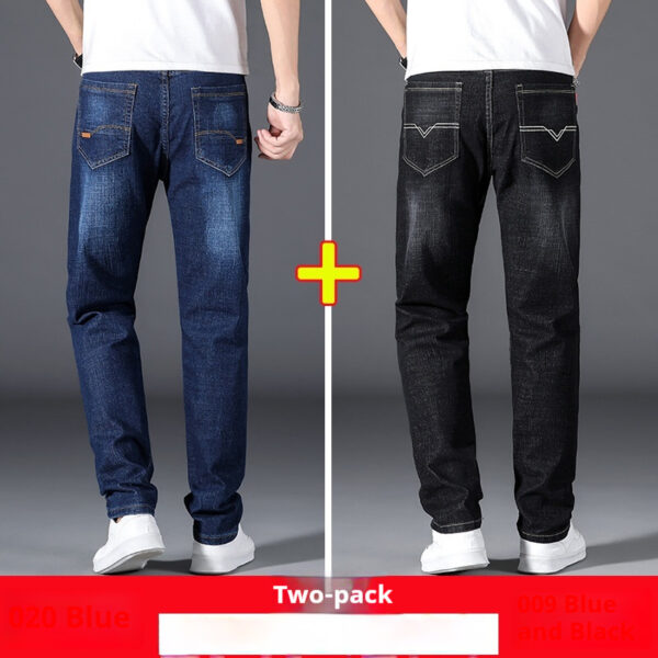 Summer Thin Jeans Men's Loose Straight - Image 7