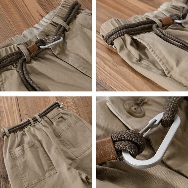 Men's Japanese Overalls Loose Casual Pants - Image 3