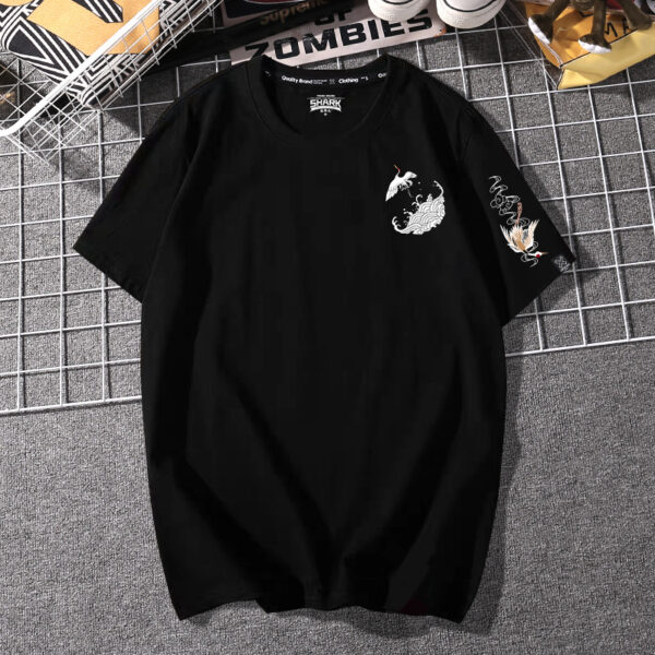 Summer Loose Round Neck Tide Half Sleeve - Image 3