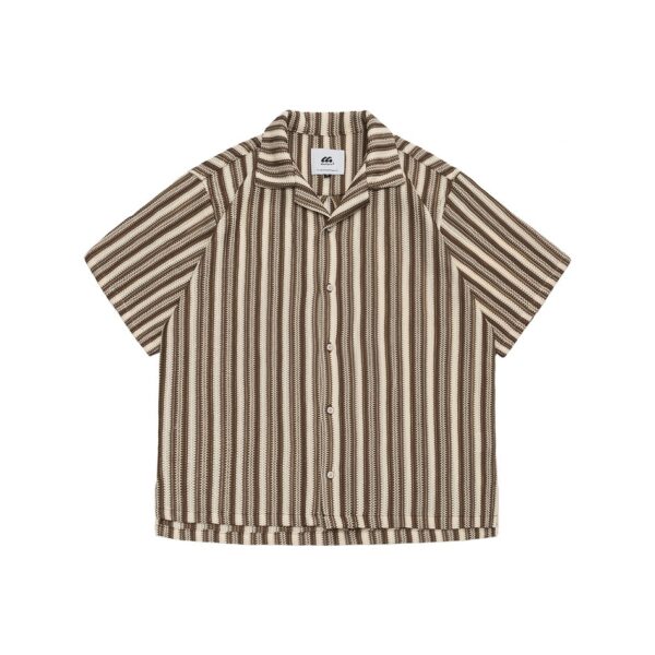 Shirt Men's Loose Short Sleeve Jacket - Image 7