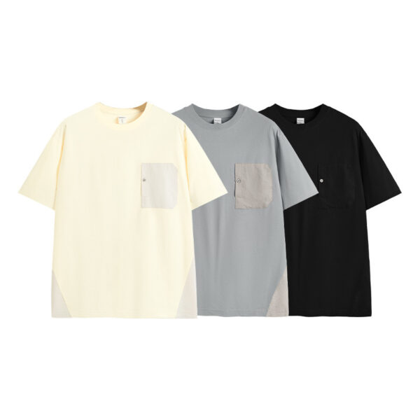 Hydrogen Pocket T-shirt Light Technology Self-developed Fabric Outdoor Short Sleeve - Image 2