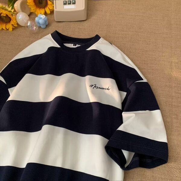 Summer Fashion Half Sleeve Shirt Japanese Style - Image 7