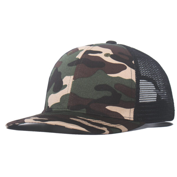 Baseball Slightly Curved Wide Brim Breathable Peaked Cap - Image 2